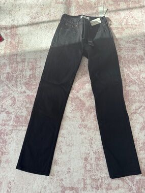 Abercrombie & Fitch Black Women's Straight-Leg Jeans